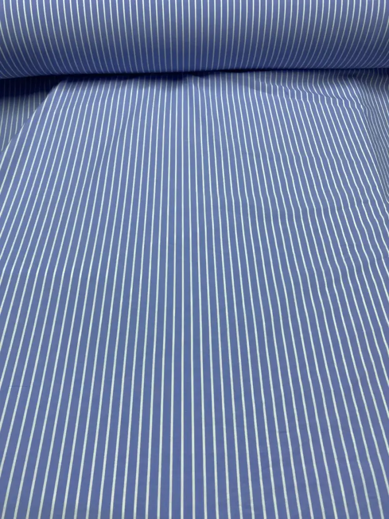 Çizgili Poplin