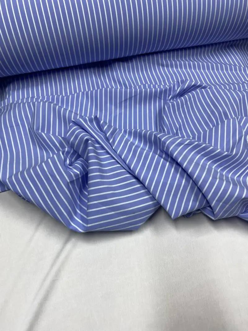 Çizgili Poplin