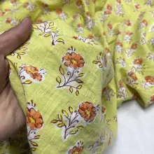 Yaz Güneşi Flamlı Keten
