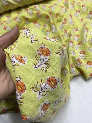 Yaz Güneşi Flamlı Keten