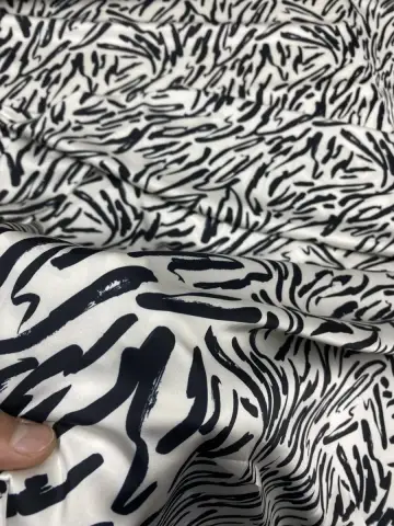 Modern Zebra Saten