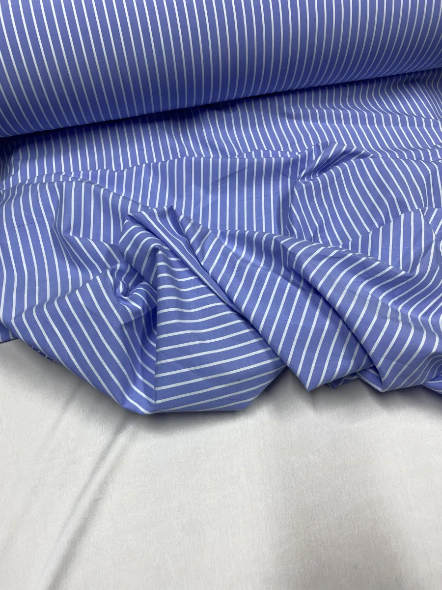 Çizgili Poplin
